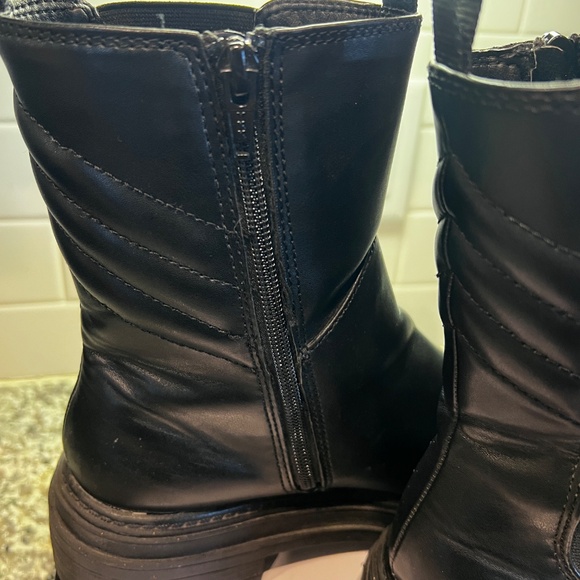 Black Combat Boots - Picture 7 of 9